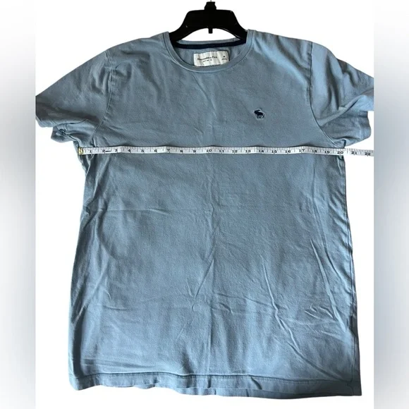 Men’s Blue A&F “Soft A&F Tee” Medium T shirt - Picture 3 of 8